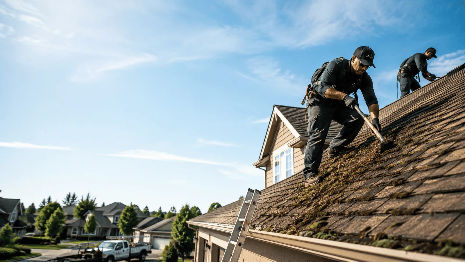 Roof Moss Removal in Naponee, NE near me